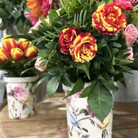 Pot étanche en papier pour fleurs