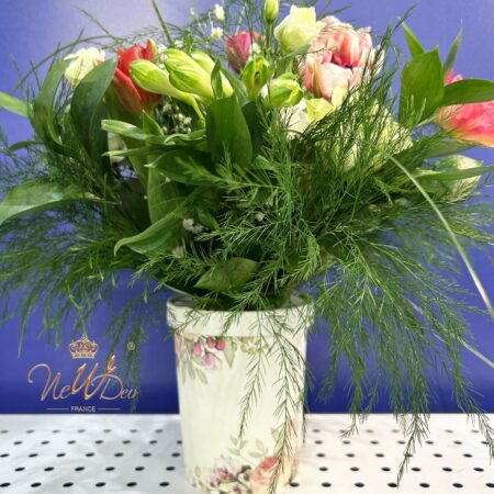 pot étanche en papier pour fleurs