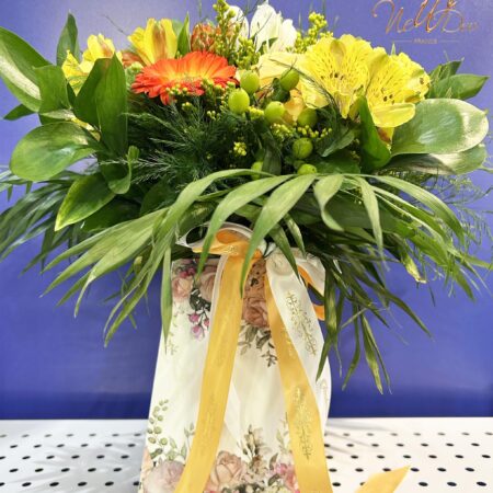 Vase étanche en papier pour fleurs, vert