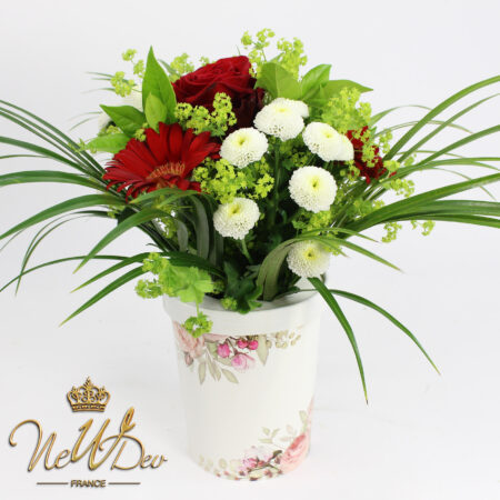 pot étanche en papier pour fleurs