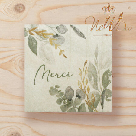 carte message en bois