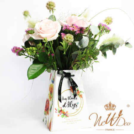 vase étanche en papier pour fleurs